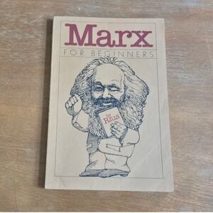 Pantheon Marx‎ for Beginners 1979 Rius Illustrated Philosophy Paperback book
